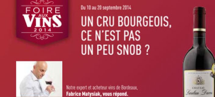 Auchan Foire aux Vins 20 Minutes
